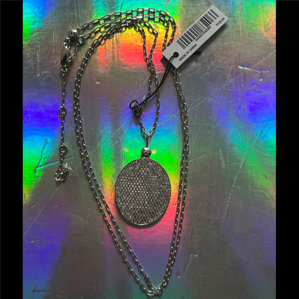 Henri Bendel LUXE Silver Necklace New with tags